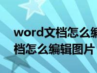 word文档怎么编辑图片添加文字（word文档怎么编辑图片）