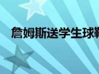 詹姆斯送学生球鞋,詹姆斯送学生球鞋图片