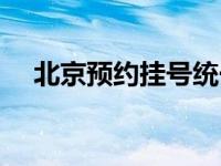 北京预约挂号统一平台（北京预约挂号）