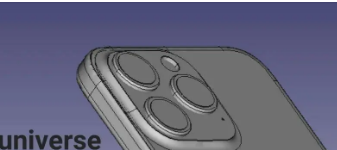 日前有博主曝光了iPhone15Pro iPhone15ProMax的CAD设计图