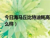 今日海马丘比特油耗高（海马丘比特性能怎么样安全系数怎么样）