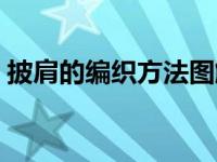 披肩的编织方法图解教程（披肩的编织方法）