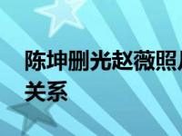 陈坤删光赵薇照片 疑似受赵薇事件波及撇清关系