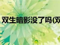 双生暗影没了吗(双生暗影可以看到隐身单位)