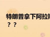 特朗普拿下阿拉斯加州 暂获217票 一线生机？？