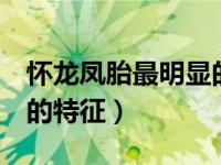 怀龙凤胎最明显的7个特征（怀龙凤胎最明显的特征）