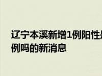 辽宁本溪新增1例阳性是怎么回事，关于辽宁本溪有新增病例吗的新消息