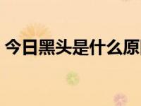 今日黑头是什么原因引起的（黑头是螨虫吗）