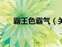 霸王色霸气（关于霸王色霸气的介绍）
