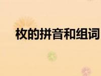 枚的拼音和组词（枚的拼音和组词介绍）