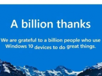 在微软最新博客中公司确认Windows全球用户破10亿大关