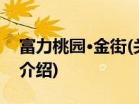 富力桃园·金街(关于富力桃园·金街当前房价介绍) 