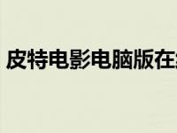 皮特电影电脑版在线观看（皮特电影电脑版）
