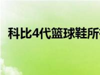 科比4代篮球鞋所有配色（科比4代篮球鞋）