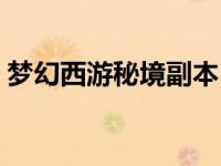 梦幻西游秘境副本（梦幻西游秘境副本攻略）