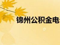 锦州公积金电话咨询（锦州公积金）