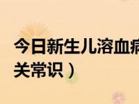 今日新生儿溶血病的表现（新生儿溶血病的相关常识）