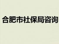 合肥市社保局咨询（合肥市社保局咨询电话）
