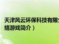 天津风云环保科技有限公司（英雄-天津风云网络公司运营网络游戏简介）
