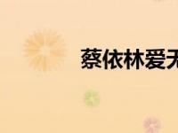 蔡依林爱无赦（爱无赦简介）