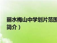 丽水梅山中学划片范围（梅山中学-浙江省丽水市梅山中学简介）
