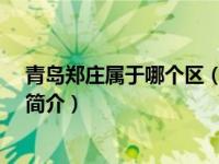 青岛郑庄属于哪个区（郑庄村-山东省青岛市李沧区郑庄村简介）