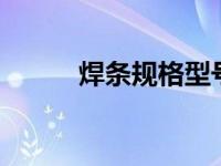 焊条规格型号（D628焊条简介）