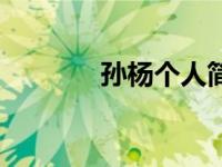 孙杨个人简介（武夷源简介）