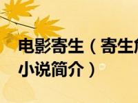 电影寄生（寄生危机-一碗米饭走天下著网络小说简介）