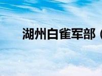 湖州白雀军部（白雀酷派7295c简介）
