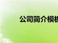 公司简介模板（罗杰艾尔斯简介）
