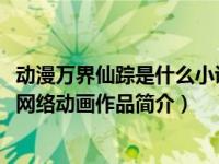 动漫万界仙踪是什么小说改编的（万界仙踪-若鸿文化制作的网络动画作品简介）