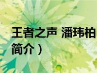 王者之声 潘玮柏（王者之声-潘玮柏演唱歌曲简介）
