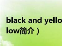 black and yellow美国国歌（Black and Yellow简介）