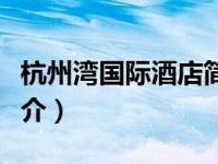 杭州湾国际酒店简介图片（杭州湾国际酒店简介）