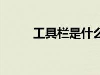 工具栏是什么样的（工具栏简介）