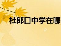 杜郎口中学在哪个市（杜郎口中学简介）