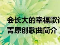会长大的幸福歌词tank（会长大的幸福-刘栩菁原创歌曲简介）