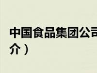 中国食品集团公司曹江（中国食品集团公司简介）