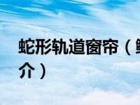 蛇形轨道窗帘（鳗鱼-鳗鲡科长条蛇形鱼类简介）