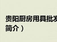 贵阳厨房用具批发市场地址及电话（贵阳厨房简介）