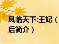 凤临天下:王妃（凤临天下：鬼王溺宠杀手皇后简介）