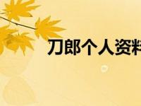 刀郎个人资料简介（王侦仪简介）