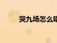 哭九场怎么唱（哭照九连拍简介）