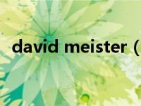 david meister（David Medlycott简介）