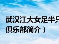 武汉江大女足半只国家队（武汉江大女子足球俱乐部简介）