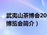 武夷山茶博会2020年（海峡两岸武夷山茶业博览会简介）
