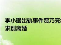 李小璐出轨事件贾乃亮痛哭 视频证据流出终于承认出轨含泪求别离婚