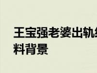 王宝强老婆出轨经纪人照片 深挖马蓉个人资料背景
