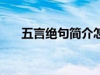 五言绝句简介怎么写（五言绝句简介）